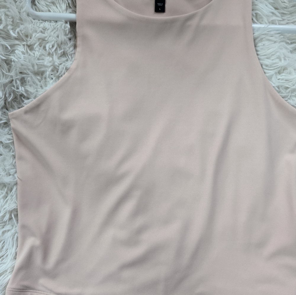 Express Pink Sleeveless Tank Top